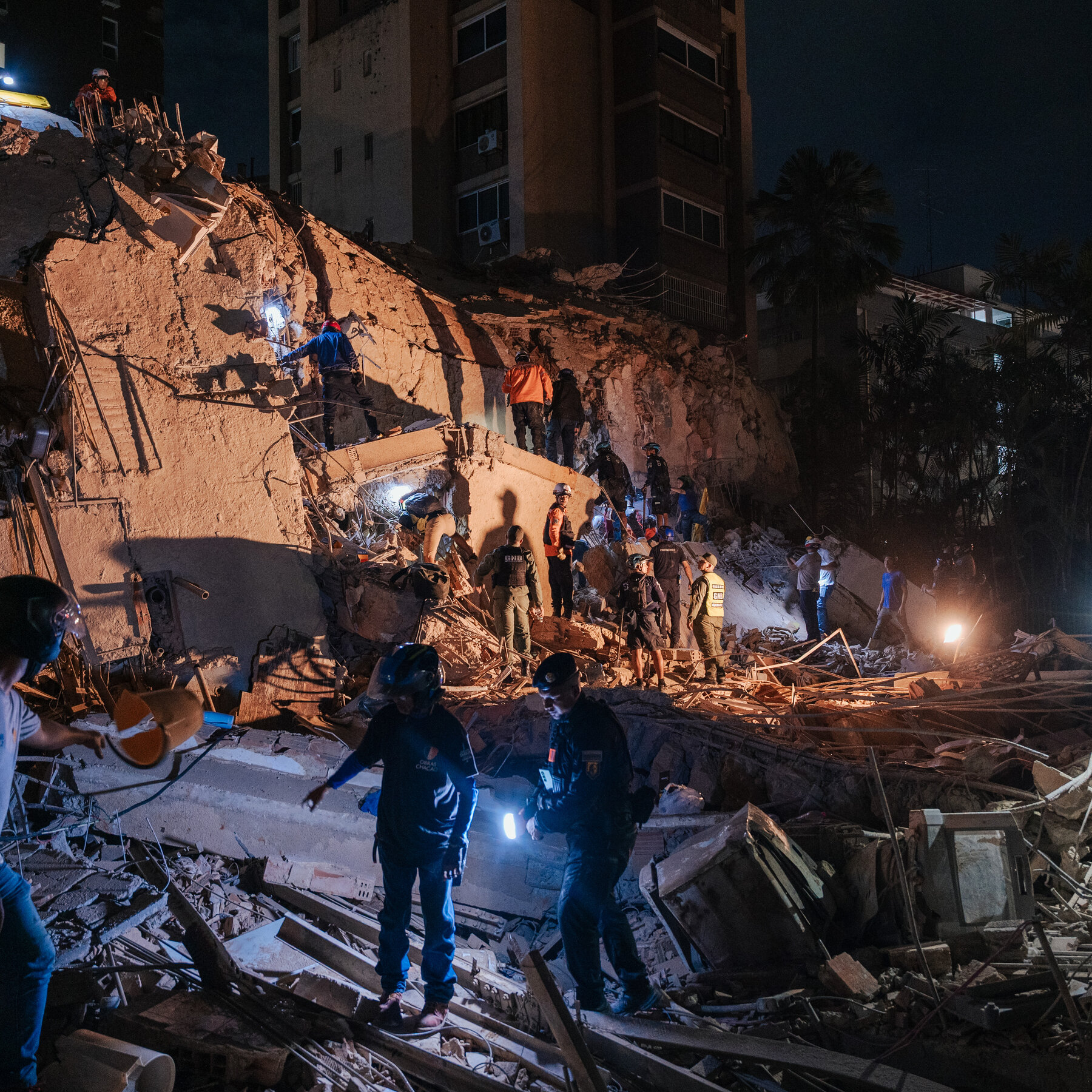 Photos: Earthquakes Strike Venezuela