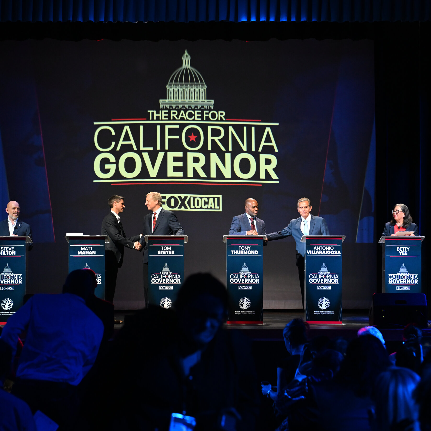 California Governor Debate Canceled After Criticism Over Lack of Diversity