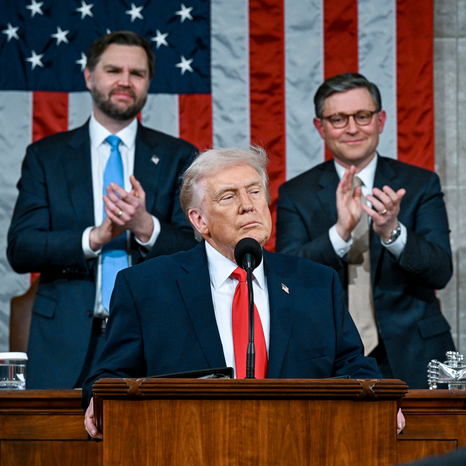 Key Moments from Trump’s State of the Union, and a $1 Million Reward in the Guthrie Case