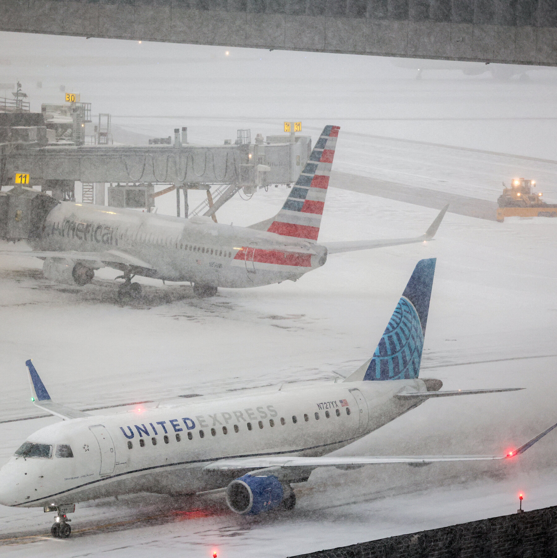 Winter Storm Drives U.S. Flight Cancellations to Pandemic-Level Numbers