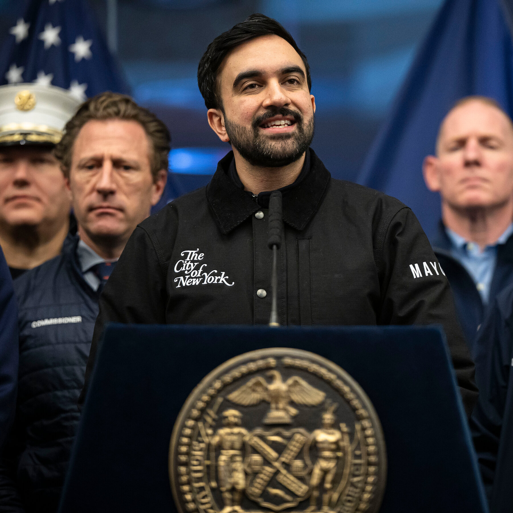 Mamdani Clears Early Hurdles as Storm Bears Down on New York