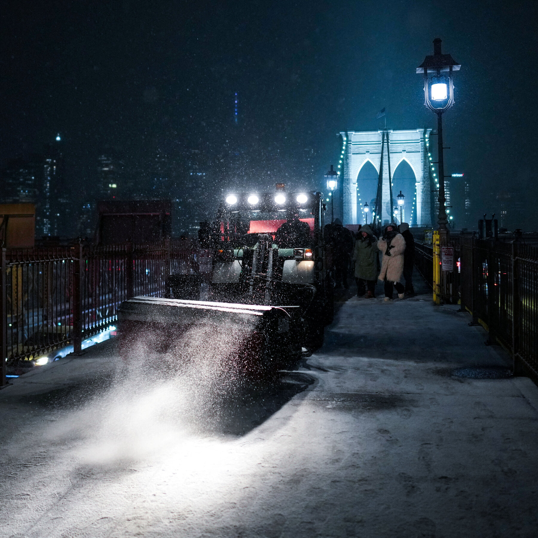 New York Receives Its Heaviest Snowfall in Nearly 4 Years, Disrupting Flights