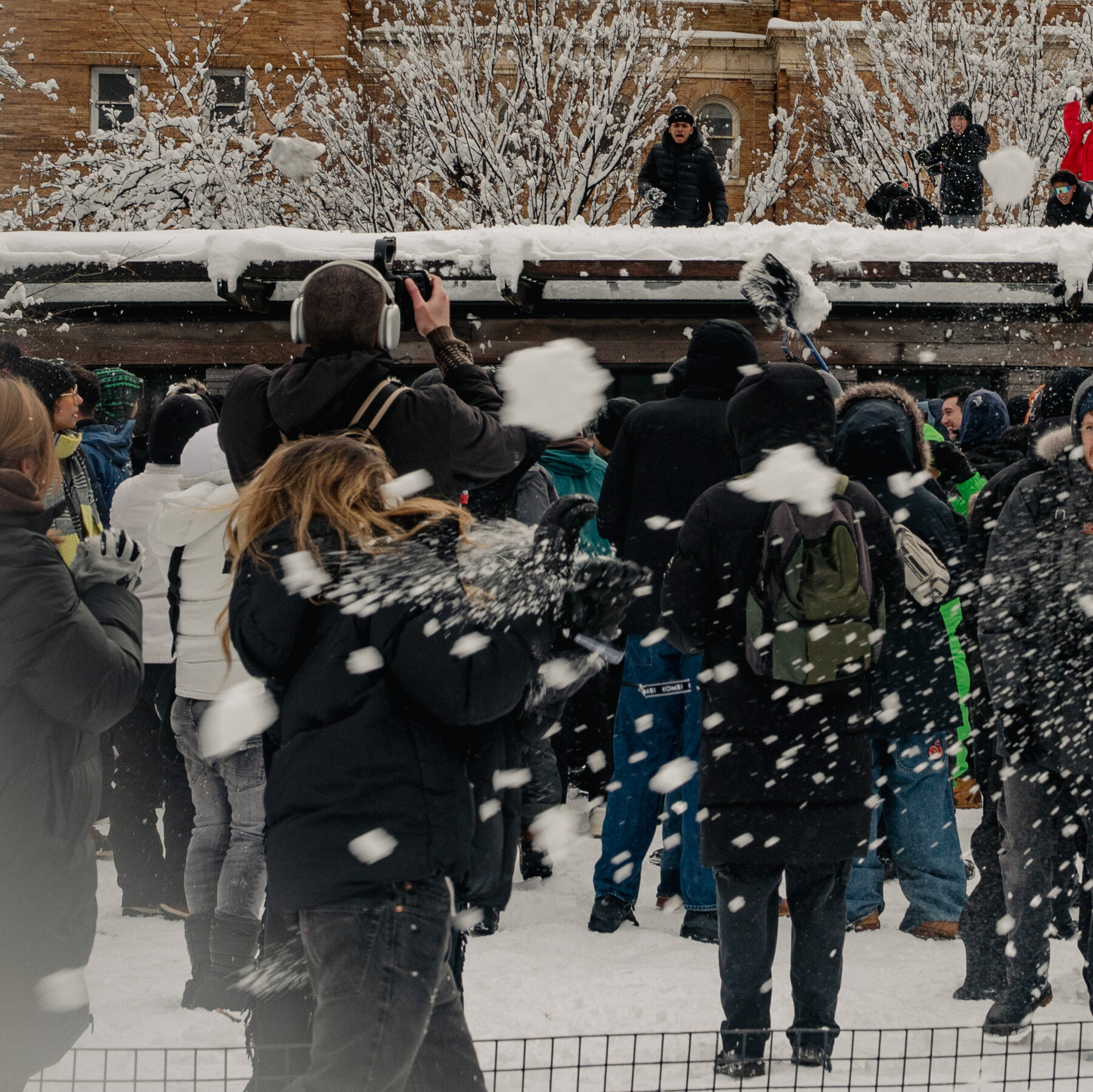 Man Arrested in N.Y.C. Snowball Fight That Police Said Injured Officers
