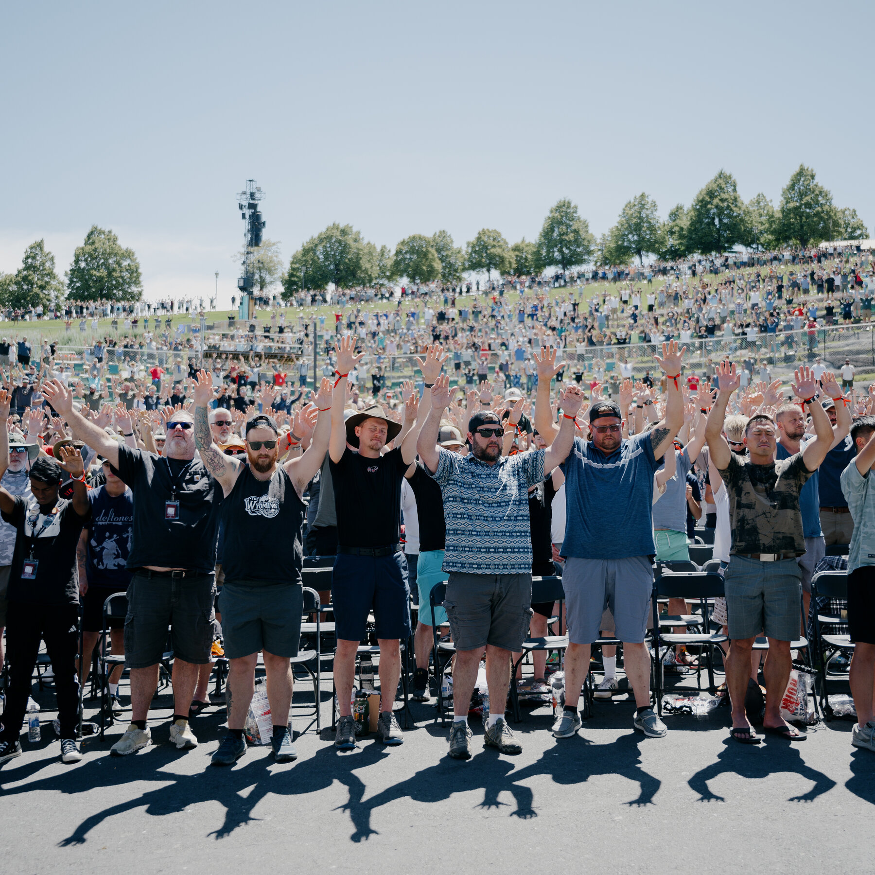 Freedom Con: Thousands of Men Gather for Christianity and Feats of Strength