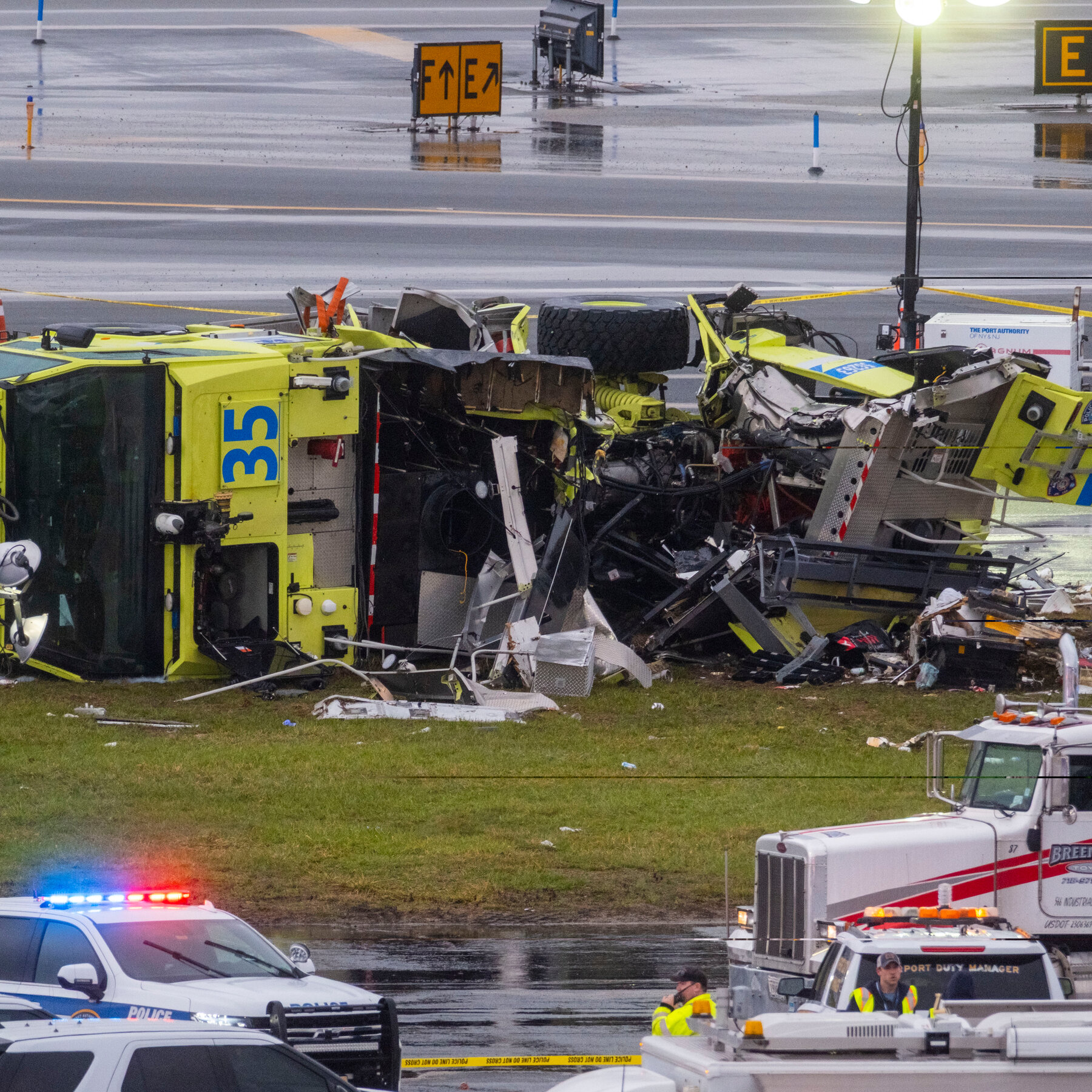 After Being Struck by Plane, Last Firefighter Is Released From Hospital