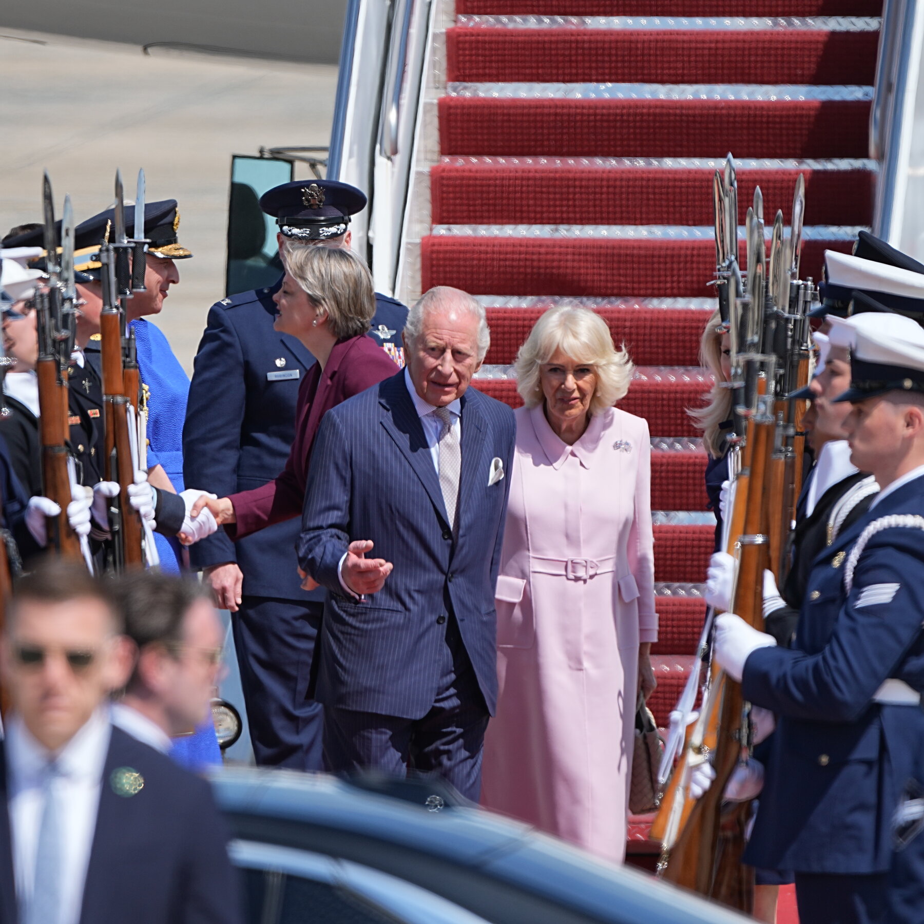 King Charles and Queen Camilla Arrive in the United States