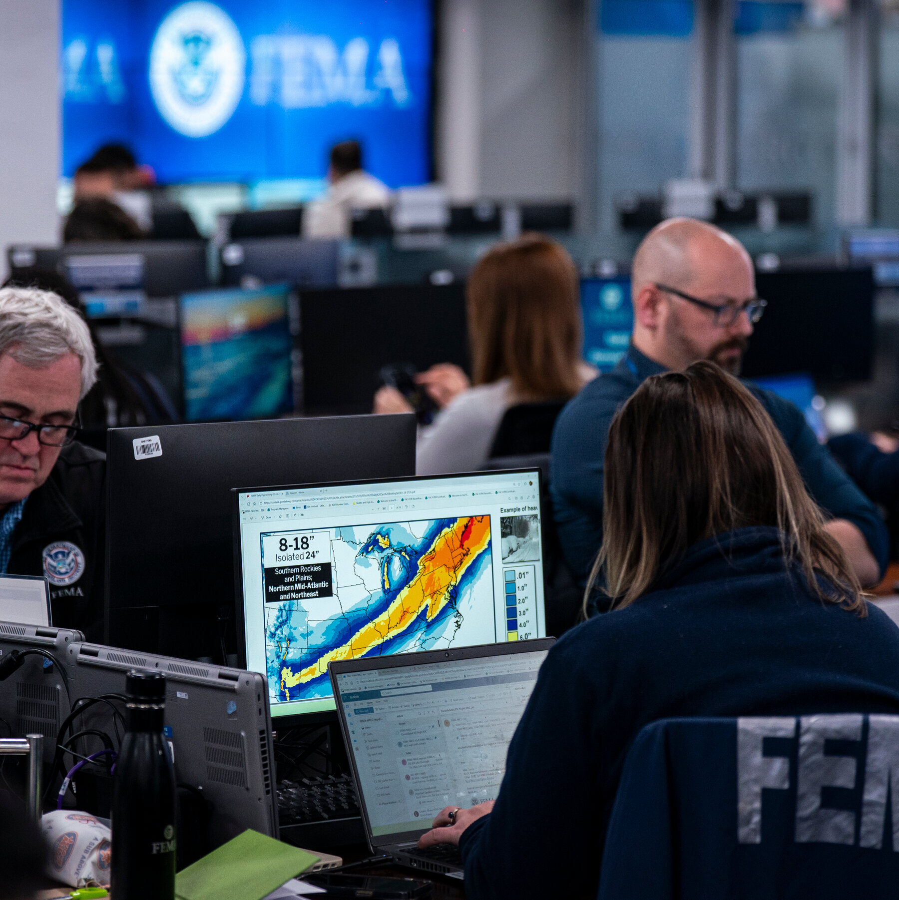 Unions Sue FEMA Over Work Force Cuts They Say Threaten Readiness