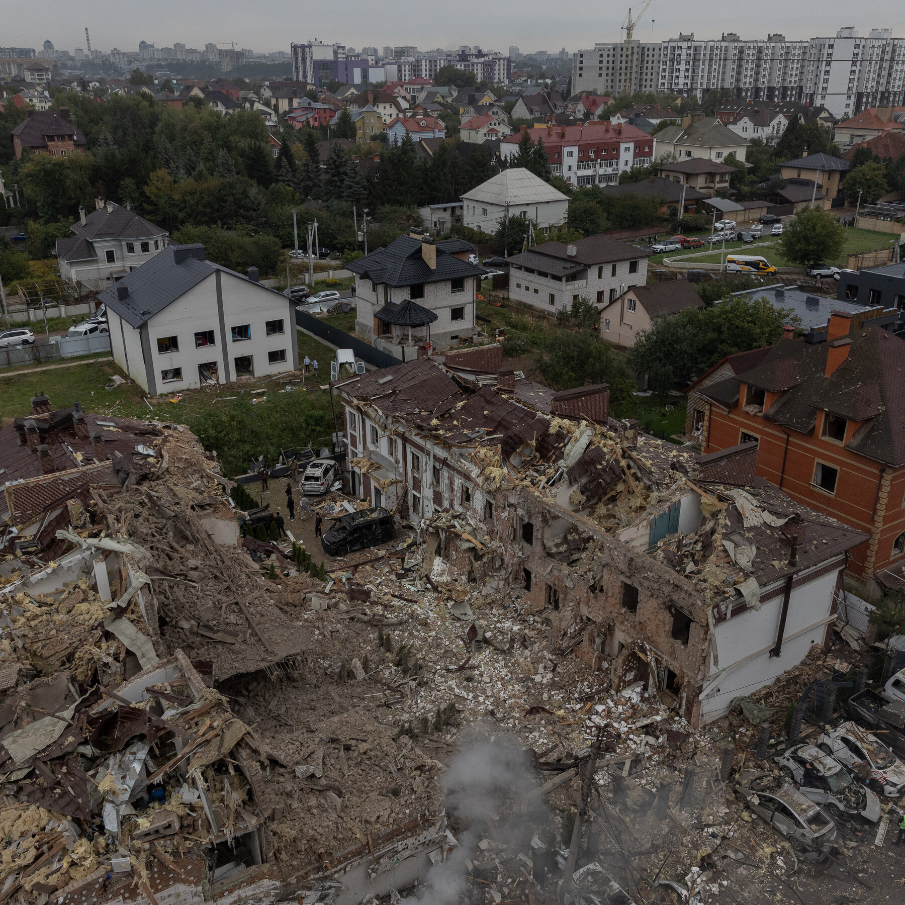 Russia Hammers Kyiv in 12-Hour Drone Assault