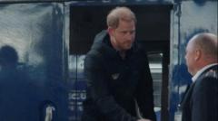 Prince Harry makes surprise Ukraine visit to support war wounded