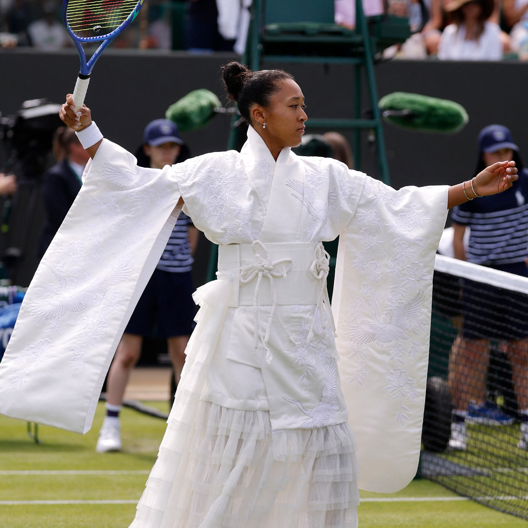 Naomi Osaka Serves Up a Fashion Slam at Wimbledon