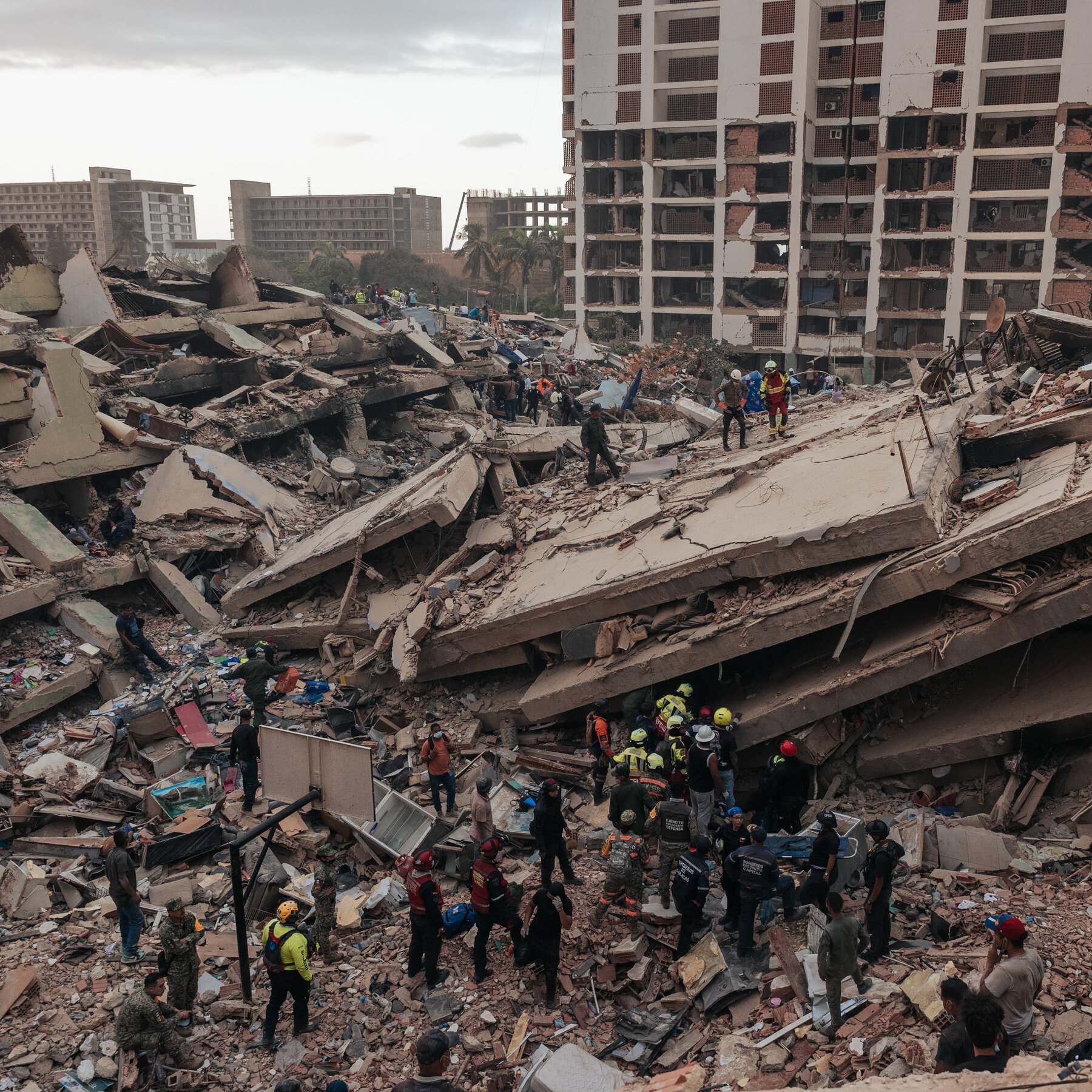 Deep Under the Rubble, Rescuers Find an 11-Year-Old Boy Alive