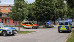 Teenager arrested after two girls, 13, seriously injured in German school attack