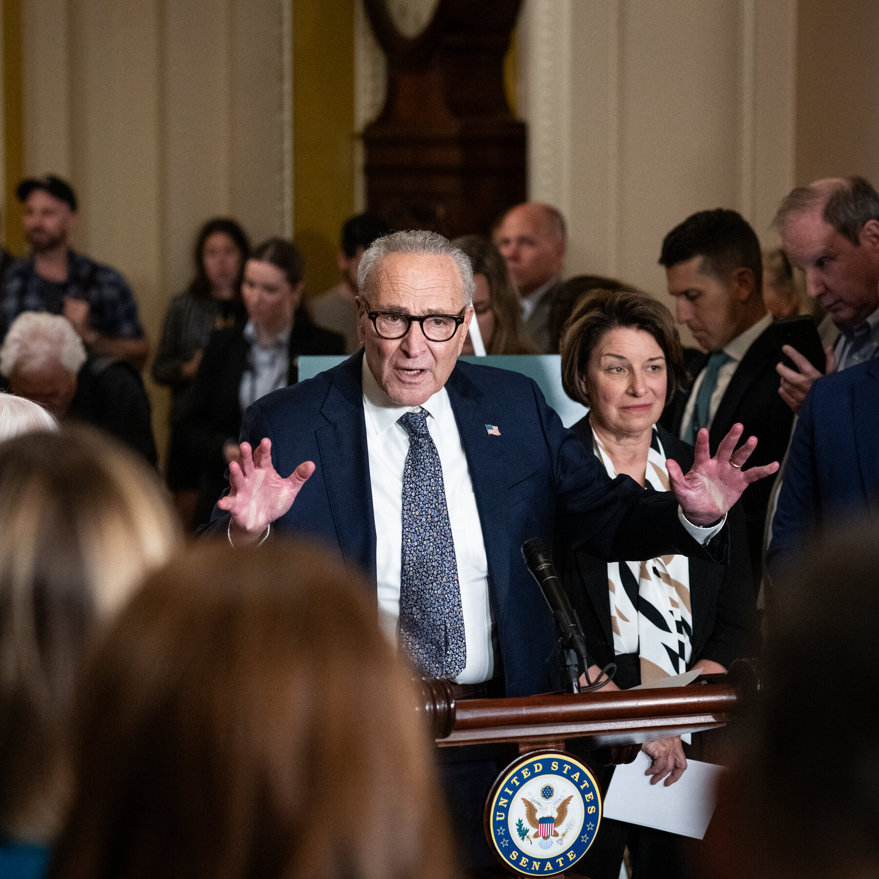 Democrats See No Need to Capitulate, Nor Republicans to Cut a Deal