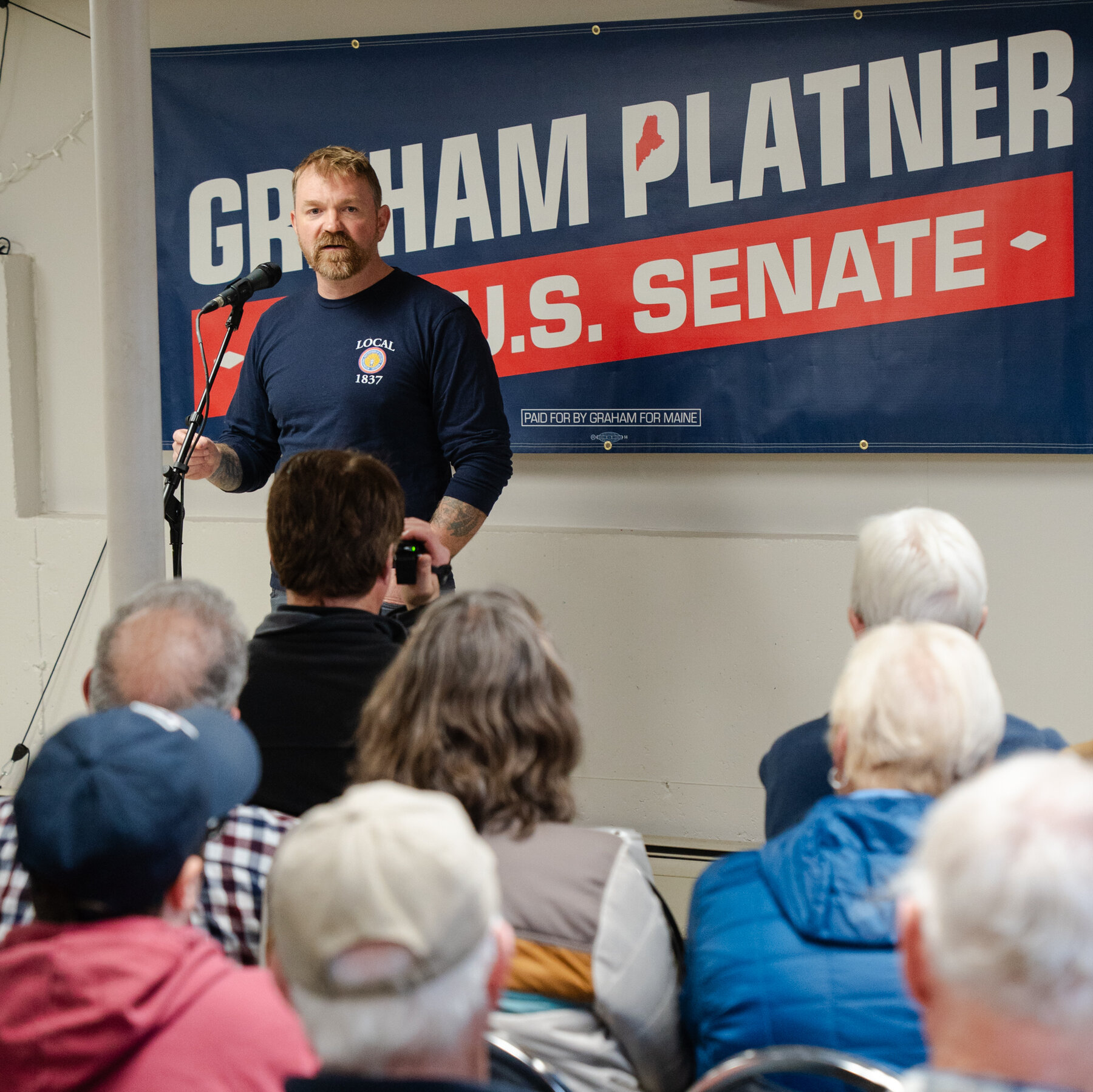 Platner’s Texts With Women Concerned Campaign as Senate Race Took Off
