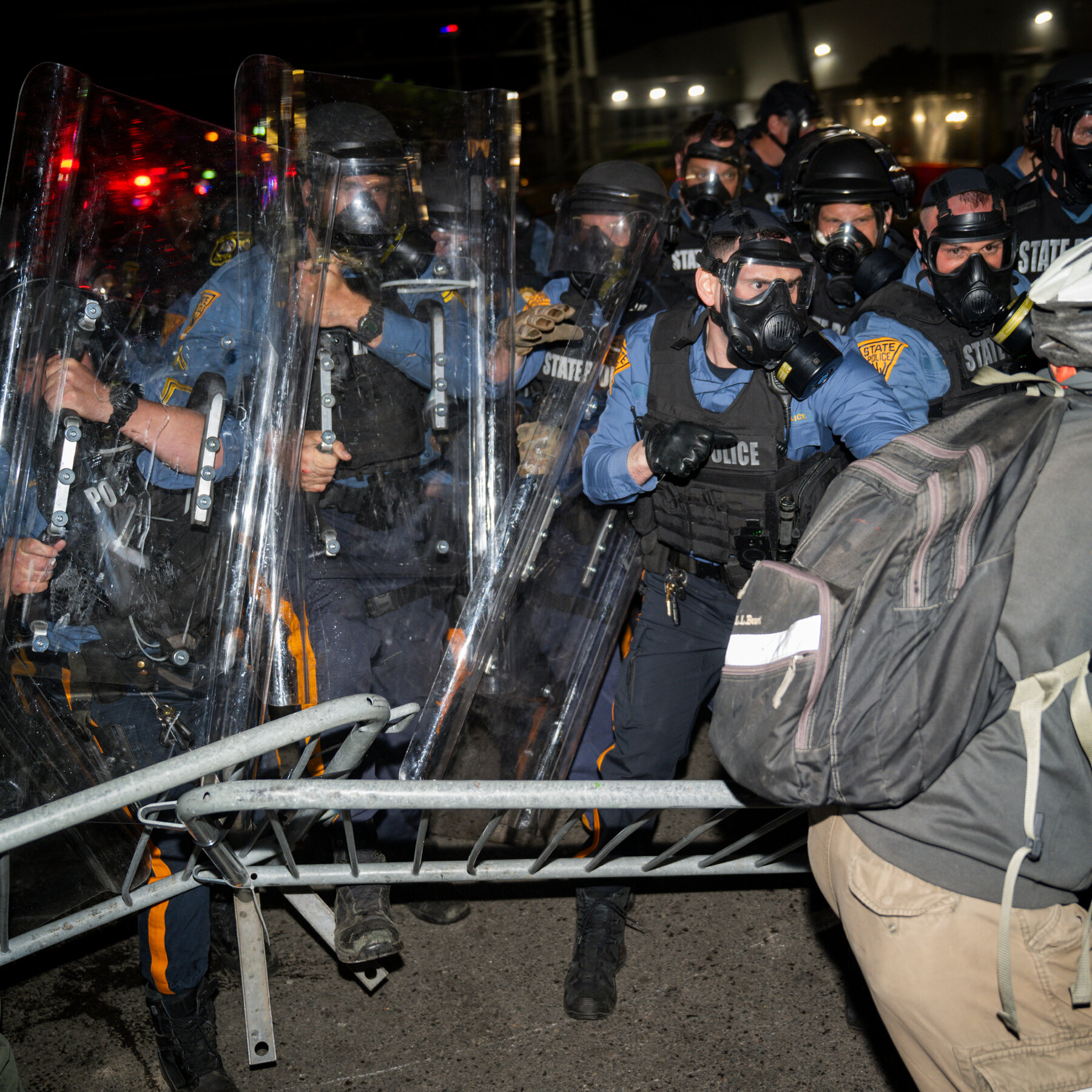 N.J. Governor Calls for Calm After Protesters Clash With Police at Delaney Hall