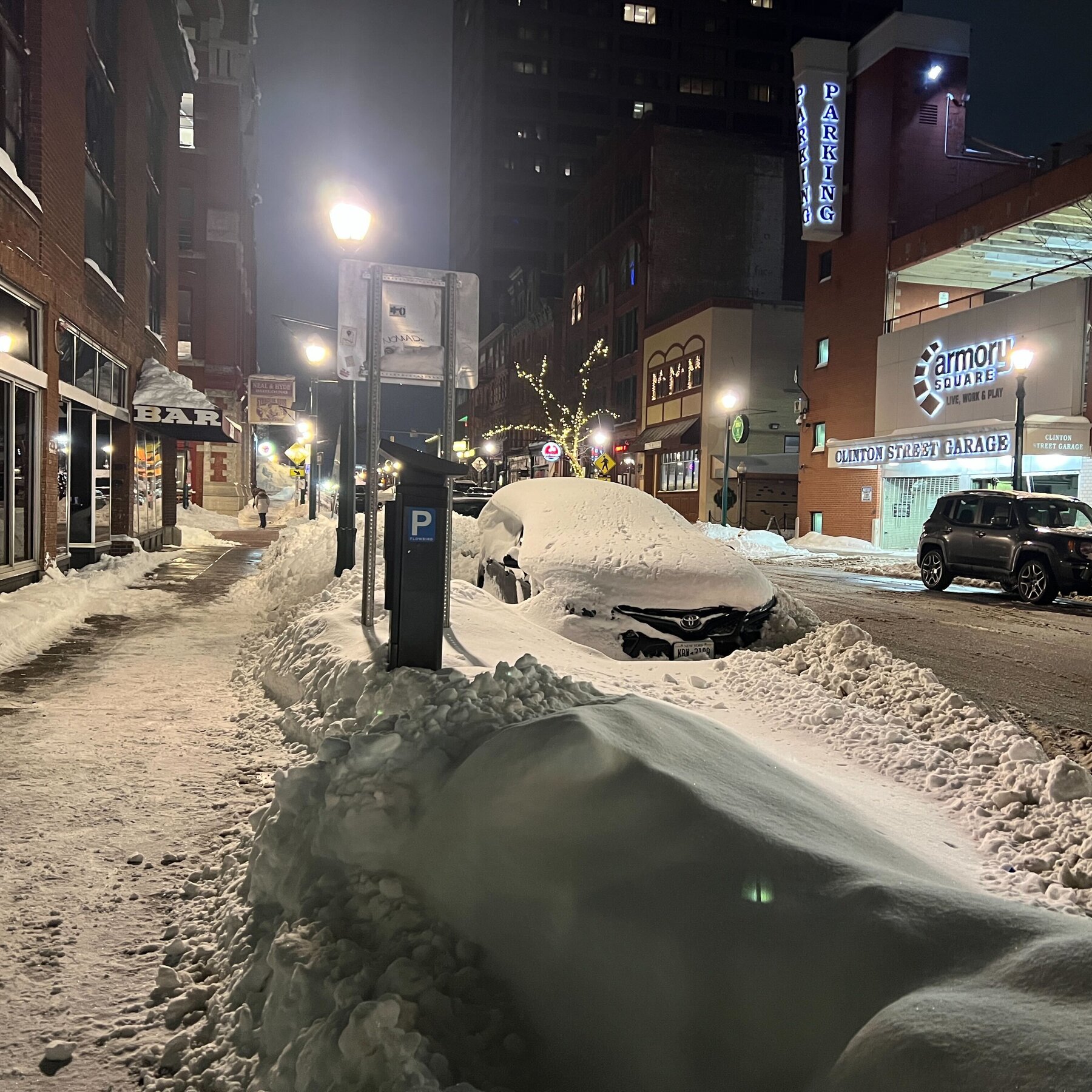 Historic Snowstorm Blankets Syracuse Just in Time for the New Year