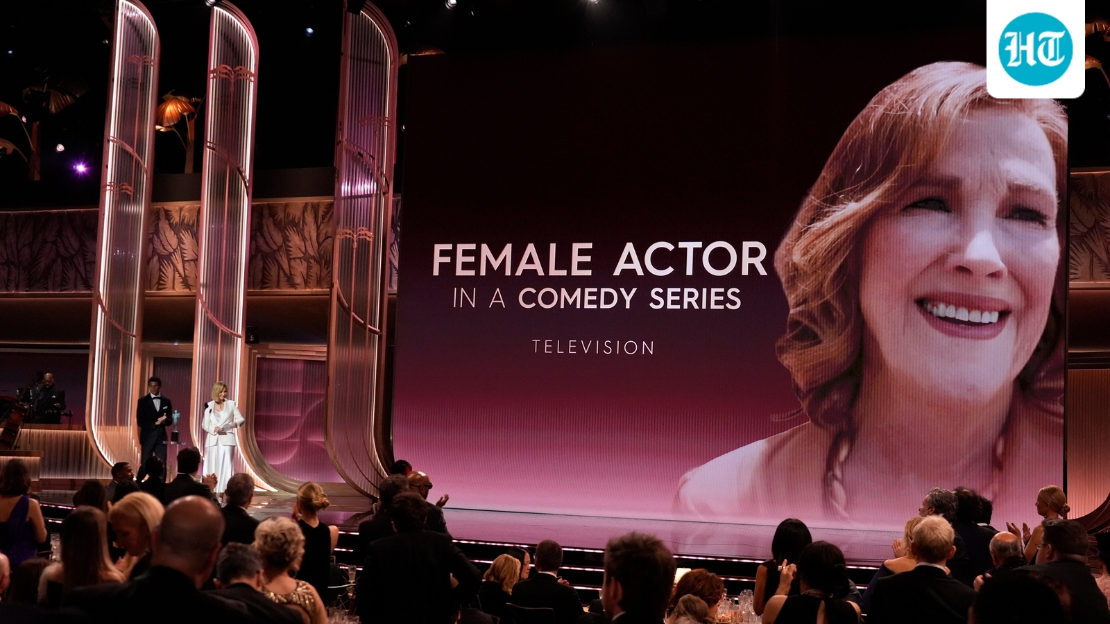 Catherine O'Hara wins posthumous Best Actress award for The Studio at Actor Awards 2026, gets standing ovation
