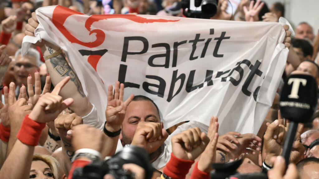 Malta's Labour party wins historic fourth term amid Mideast crisis