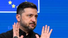 Zelensky gives stark warning as EU leaders hold crunch talks on Russia's frozen assets