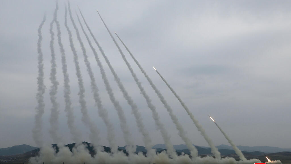 North Korea tests nuclear-capable rocket launchers amid US-South Korea military drills