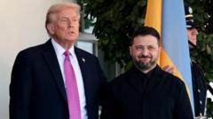 Zelensky says Russia 'doesn't want peace', ahead of Florida meeting with Trump