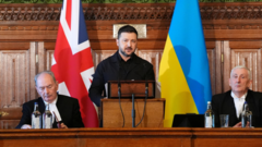 Iran and Russia are 'brothers in hatred', Zelensky tells MPs