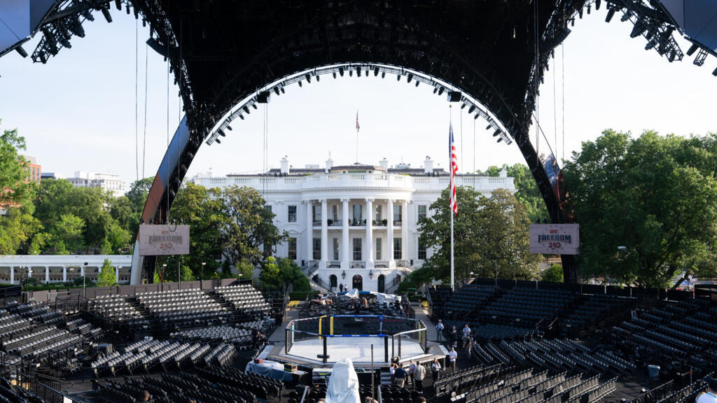 Trump to celebrate 80th birthday with cage fight on White House lawn