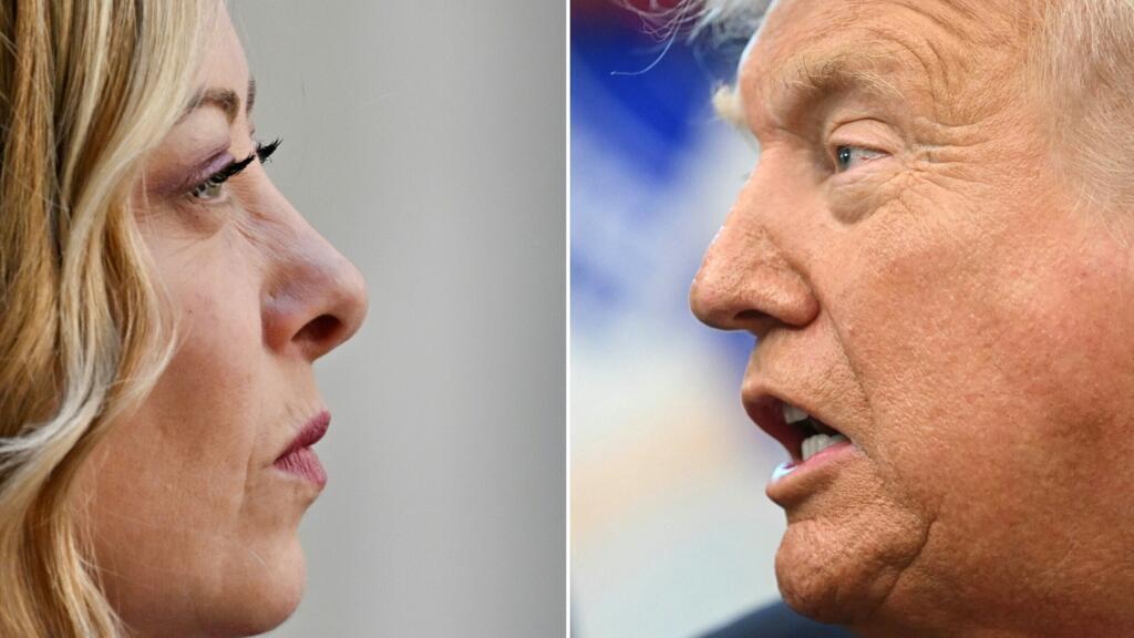 Outrage in Italy after Trump says Meloni 'begged' for photo op