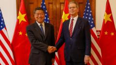 US and China hold second day of trade talks as TikTok deadline looms