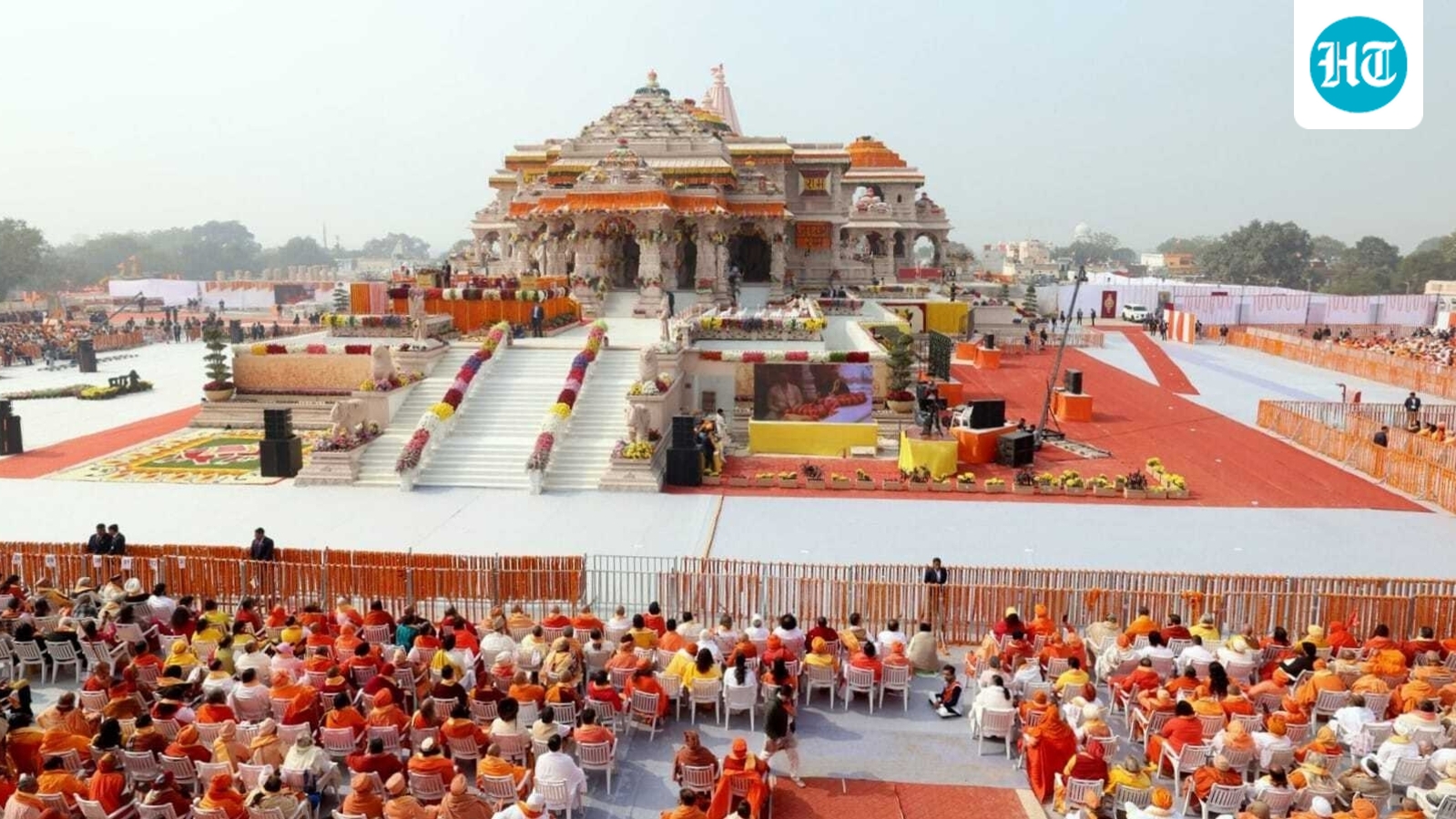 Ram Temple trust meet LIVE: Meeting to begin shortly amid donation case row; treasurer arrives
