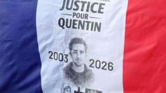 Nine arrested in France over death of far-right student