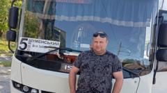 The drivers risking death on Ukraine's most dangerous bus routes