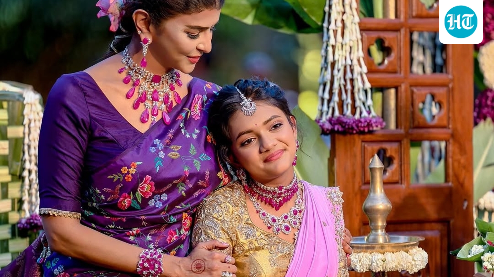 Inside Lakshmi Manchu's daughter Vidya Nirvana's half saree ceremony celebrating womanhood. See pics