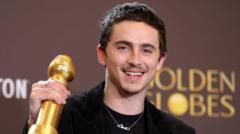 Chalamet beats DiCaprio to Golden Globes glory