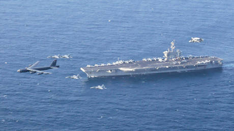 Trump threatens Iran with ‘armada’ bigger than around Venezuela