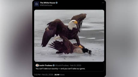 White House taunts Canada after hockey loss