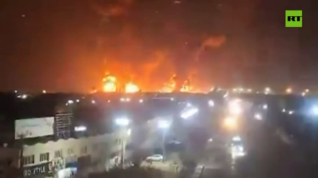 Streets on fire, acid rain: Israeli strikes on fuel sites near Tehran compared to chemical warfare