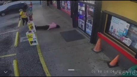 Trump shares shock video of migrant bludgeoning Florida woman to death (GRAPHIC)