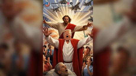 Jesus slaps Trump in AI clip shared by Iran (VIDEO)