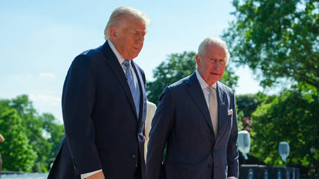 Dead empire meets zombie empire: King Charles III’s US visit can’t mask the reek of corruption