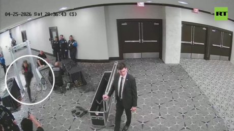 High-quality footage of White House dinner gunman released