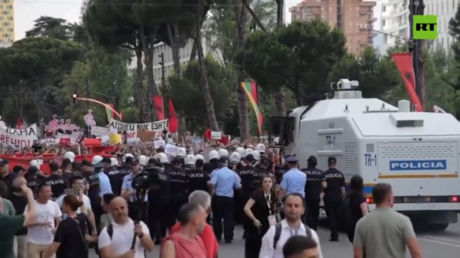 Mass protests grip Albania over Trump family-linked resort project (VIDEO)