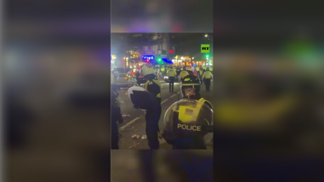 Moroccan football fans riot in London after 2-0 loss to France