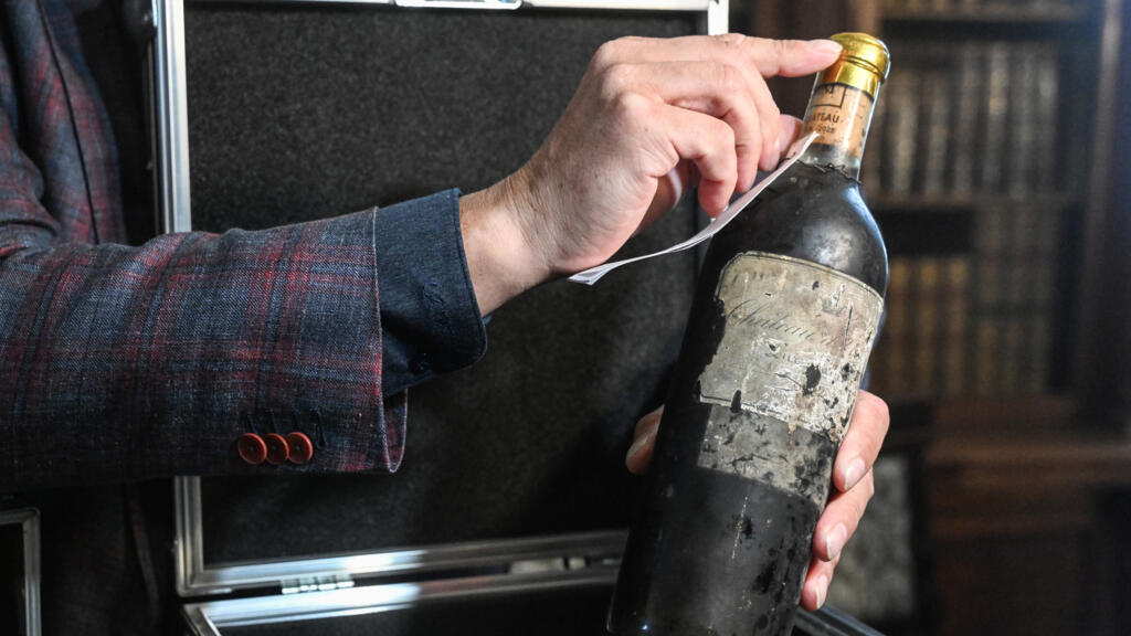 Legendary 130-year-old French wine restored after decades under Czech castle floor