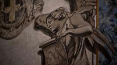 Restored angel fresco resembling Italian PM Meloni sparks investigation