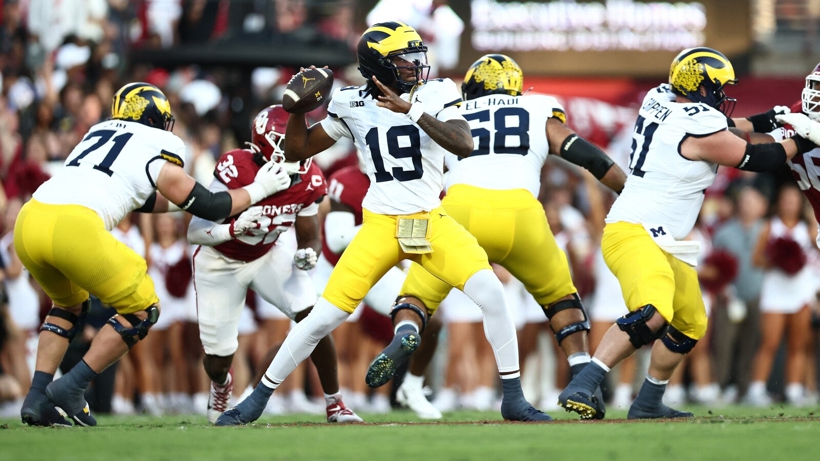 Bryce Underwood's Michigan contract in spotlight after fight with Justice Haynes: ‘How much…'