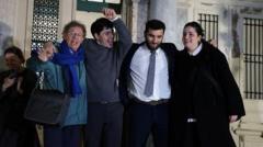 Aid workers cleared of human trafficking charges in Greece