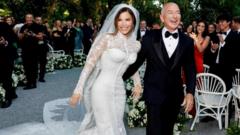 In pictures: Celebrities descend on Venice for Jeff Bezos and Lauren Sanchez's wedding