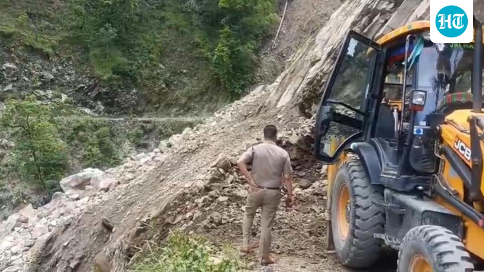 69 roads shut in Uttarakhand as monsoon rain triggers landslides