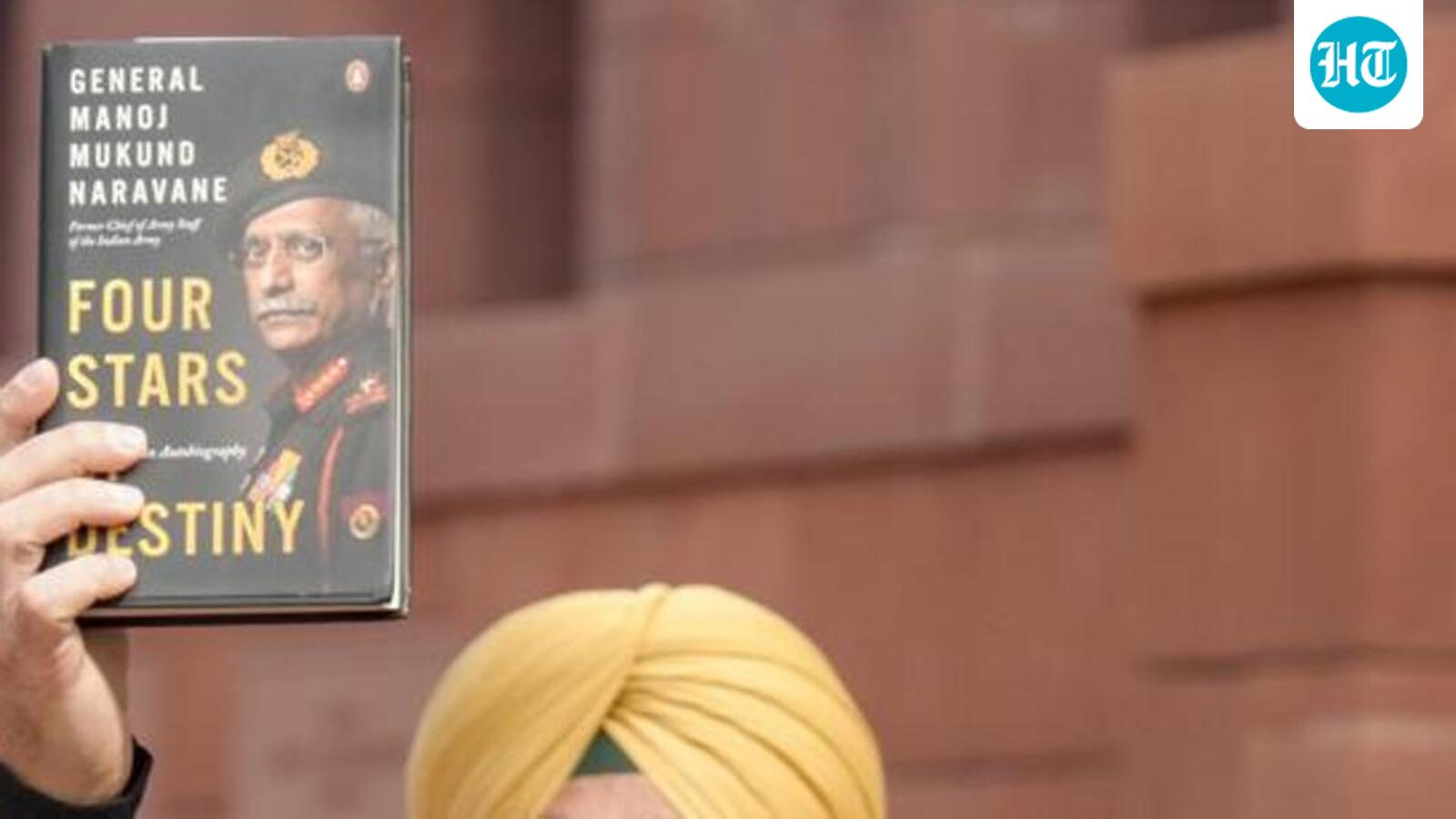 Police sends notice to publisher over Naravane book publishing row